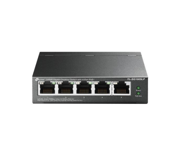 TP-Link 5p TL-SG1005LP (5x10/100/1000Mbit, 4xPoE+) - 706266 - zdjęcie 2